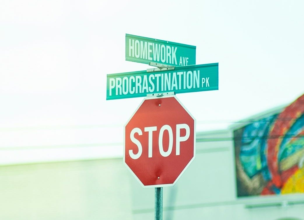 red, white, and green traffic signages
