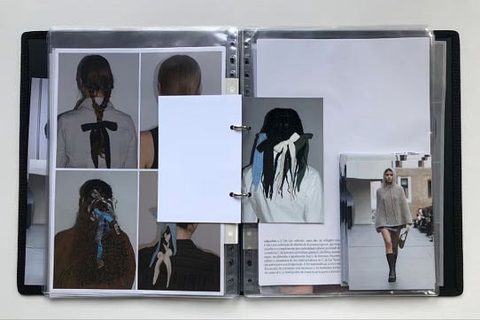 Bailey Zelena (@staticcatstudio): "Obsessed with how a 3-ring binder ...