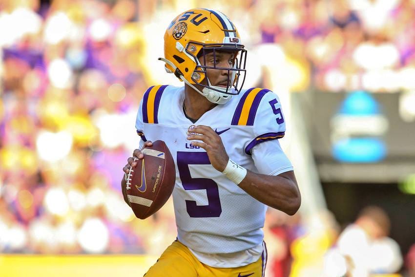 Jayden Daniels named to 2023 Davey O'Brien Award Watch List – Crescent City  Sports