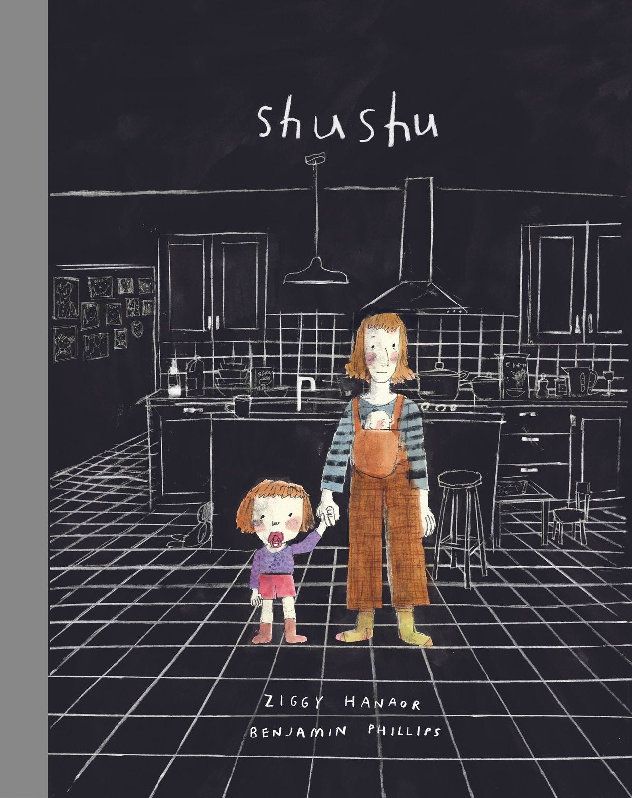 Cover of Shushu (2026), written by Ziggy Hanoar, illustrated by Benjamin Phillips, and published by Cicada Books.