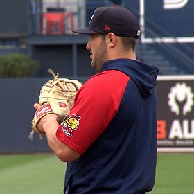 Niko Kavadas proving to be a potent bat for the WooSox 