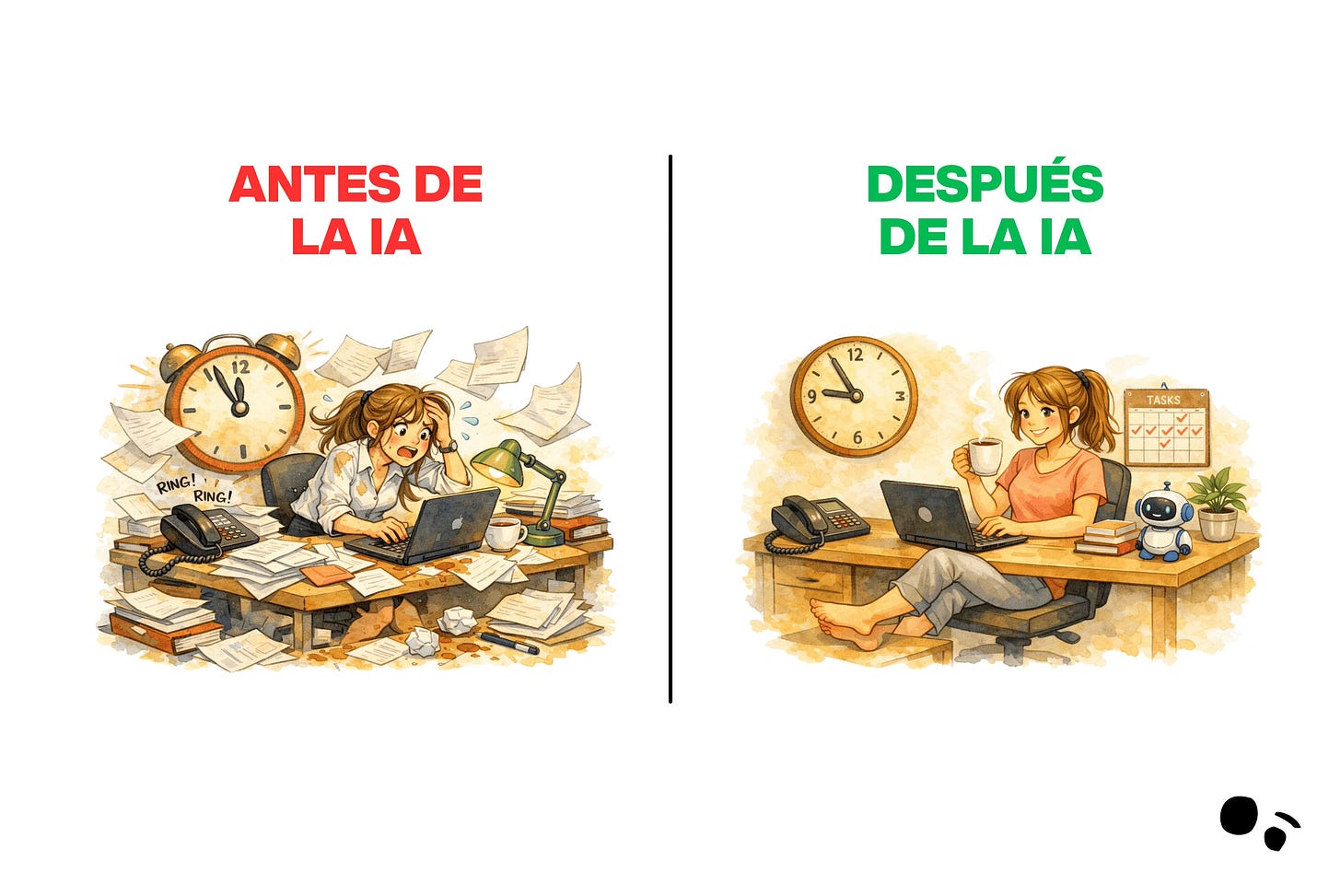 Si no estás usando IA en tu negocio hoy, estás perdiendo