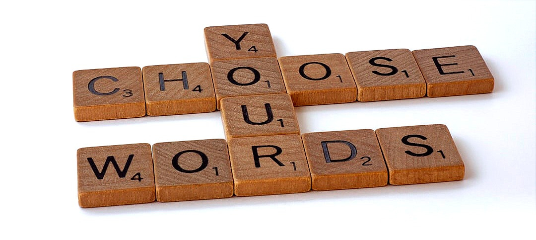 Choose your words tiles