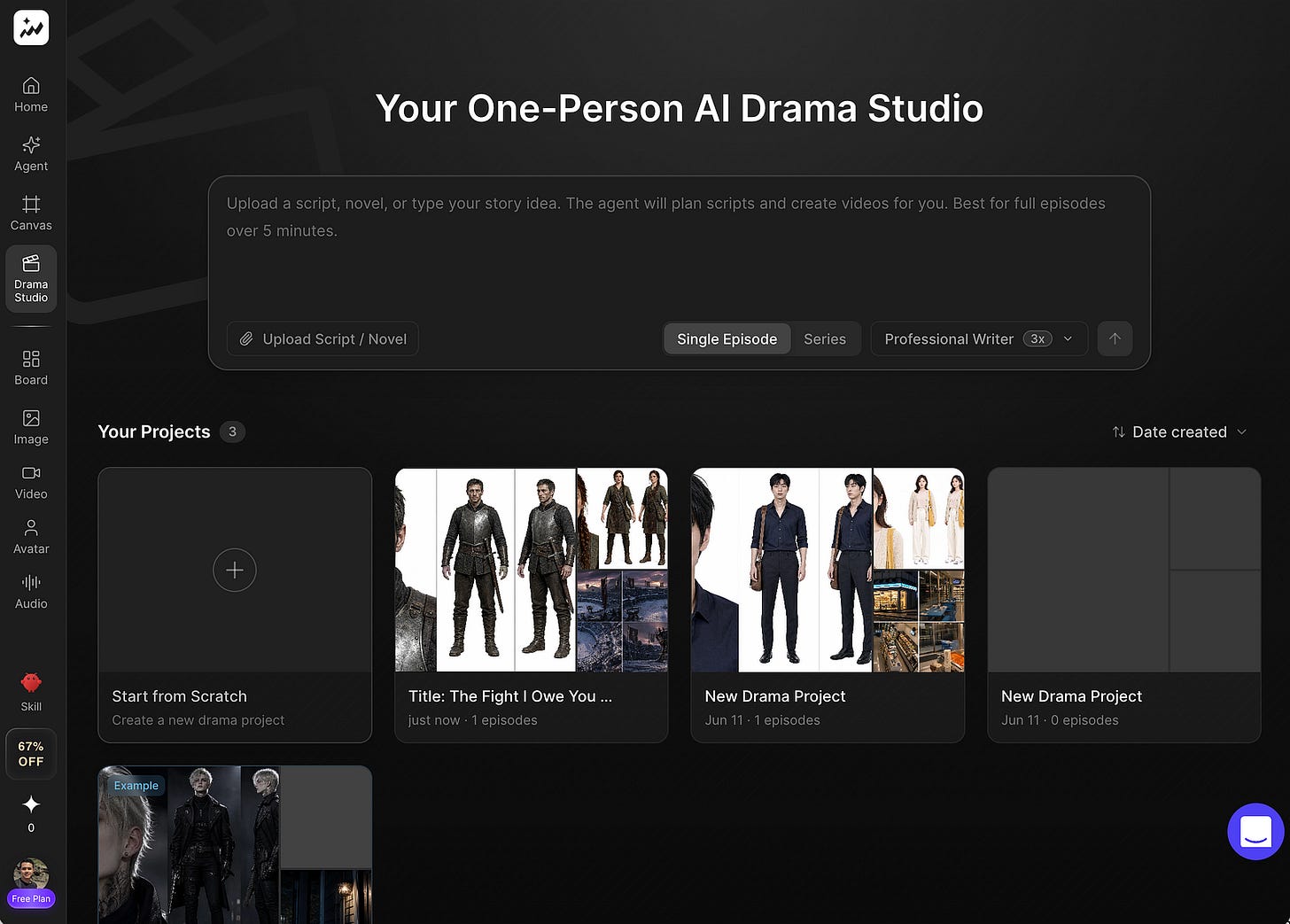 Topview’s Drama Studio dashboard. Image by Jim Clyde Monge Topview’s Drama Studio dashboard. Image by Jim Clyde Monge