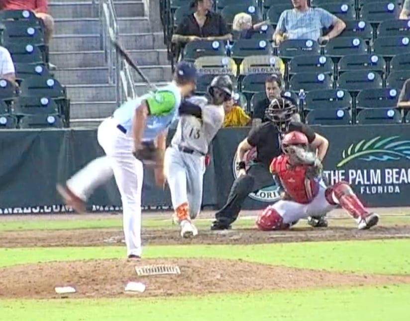 Navarro Punches Out Career-High 10 in 13-4 Victory over Cardinals