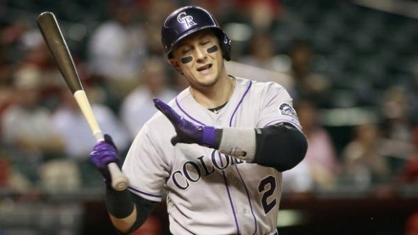 Troy Tulowitzki national league rockiers week 6 loser mlb 2015 Troy Tulowitzki national league rockiers week 6 loser mlb 2015