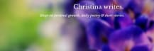 Christina writes…