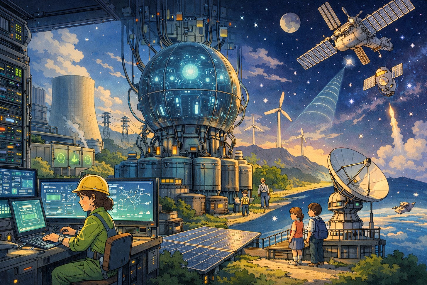 Ghibli tech cosmos
