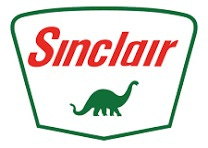 Sinclair Dino Gasoline Metal Sign Vintage Dinosaur Logo ...