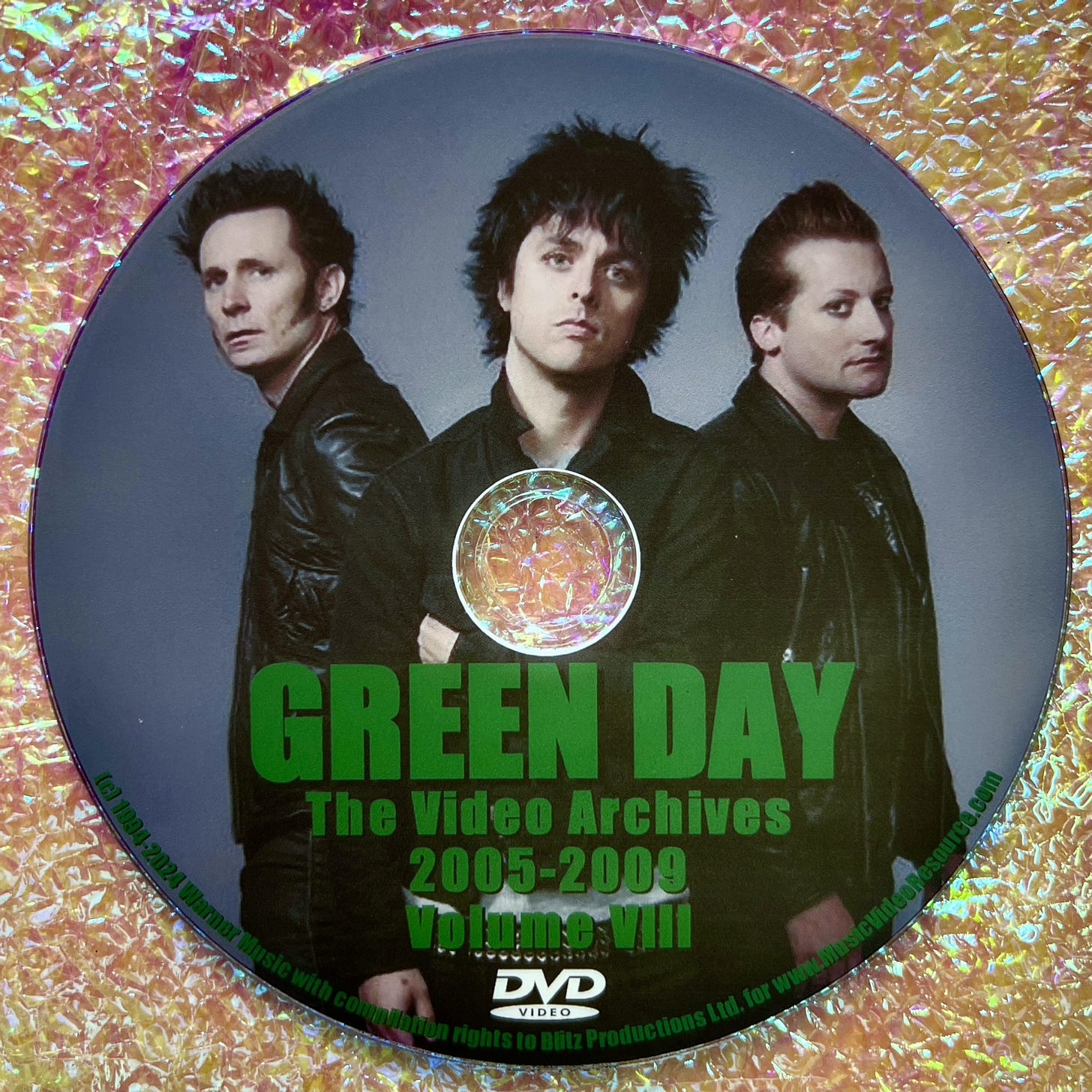 GREEN DAY Video Archives 2005-2009 DVD VOLUME VIII – Music Video Resource