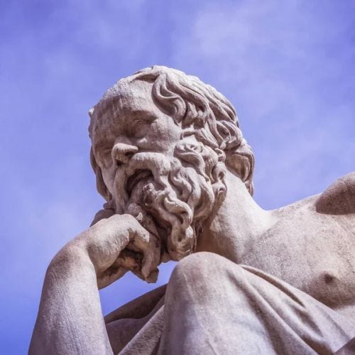 Statue de Socrate, le philosophe grec antique, Athènes Grèce - Photo, image Statue de Socrate, le philosophe grec antique, Athènes Grèce - Photo, image