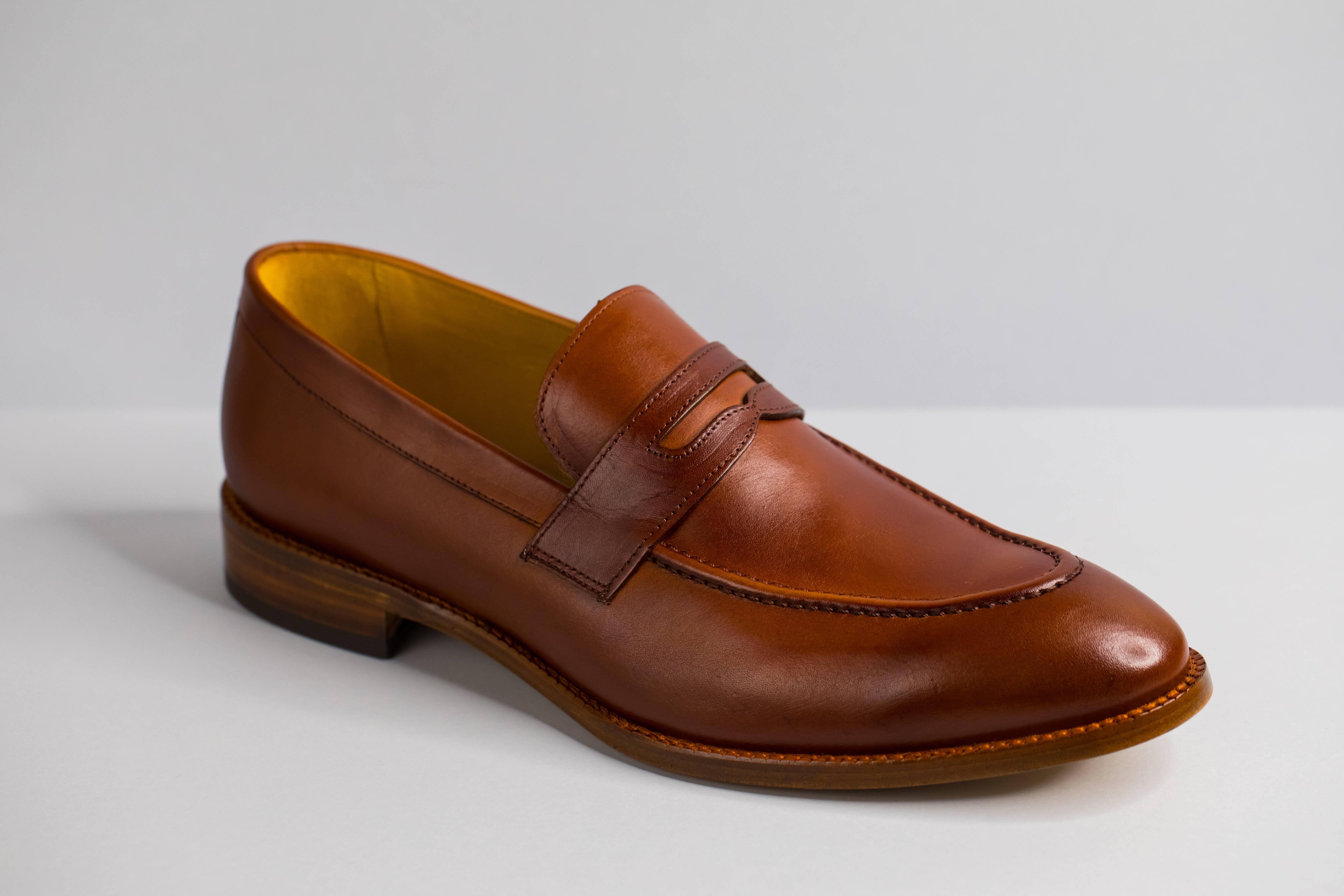 Beckett Simonon Oak Brown Cohen Leather Penny Loafers Review: Beckett Simonon – Cohen Loafer in Oak main image 4