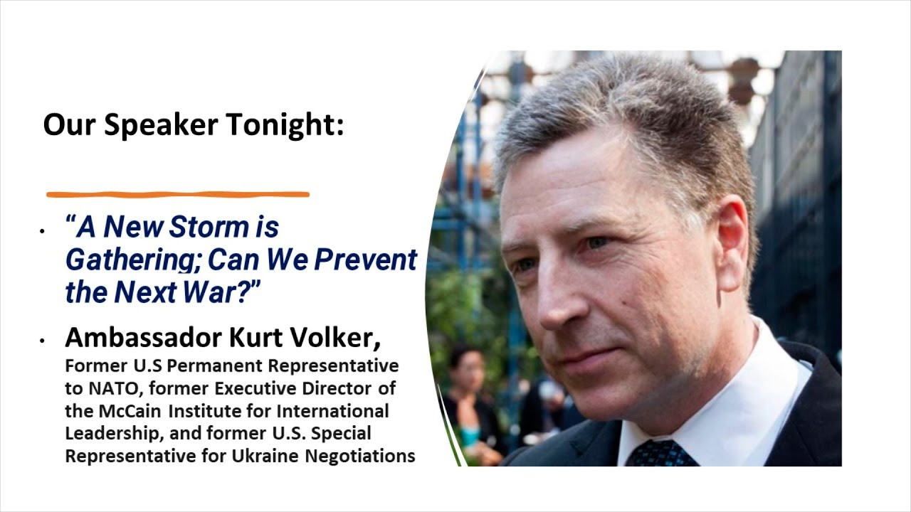 Kurt Volker - Savannah Council on World Affairs