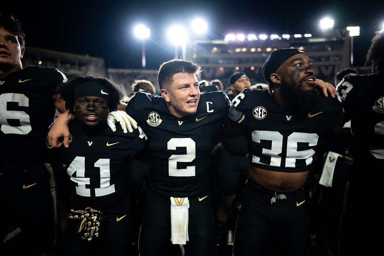 Vanderbilt football, Diego Pavia vs Ball State in Week 8 game: Our best  photos