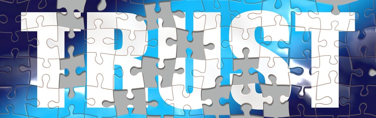 Free puzzle trust reliability illustration