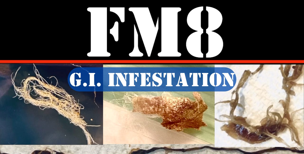 GASTROINTESTINAL SYNTHETIC INFESTATIONS