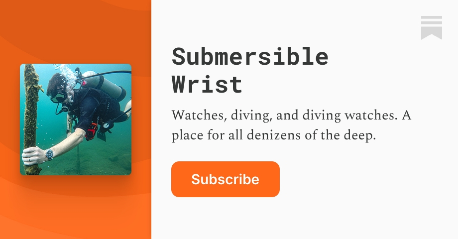 Submersible Wrist | Benjamin Lowry | Substack