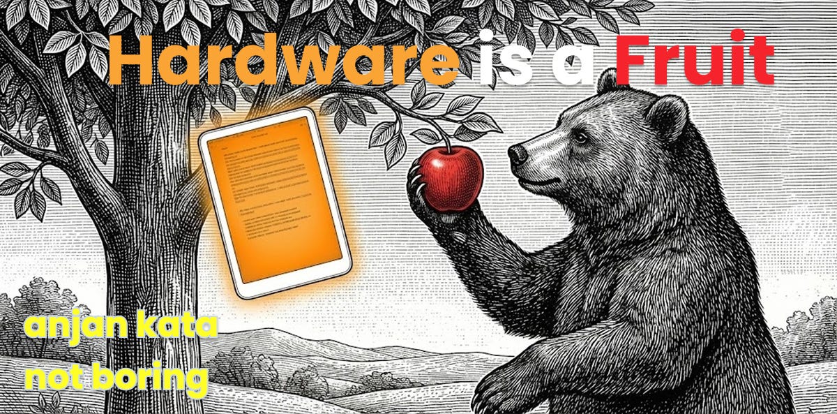 Hardware is a Fruit