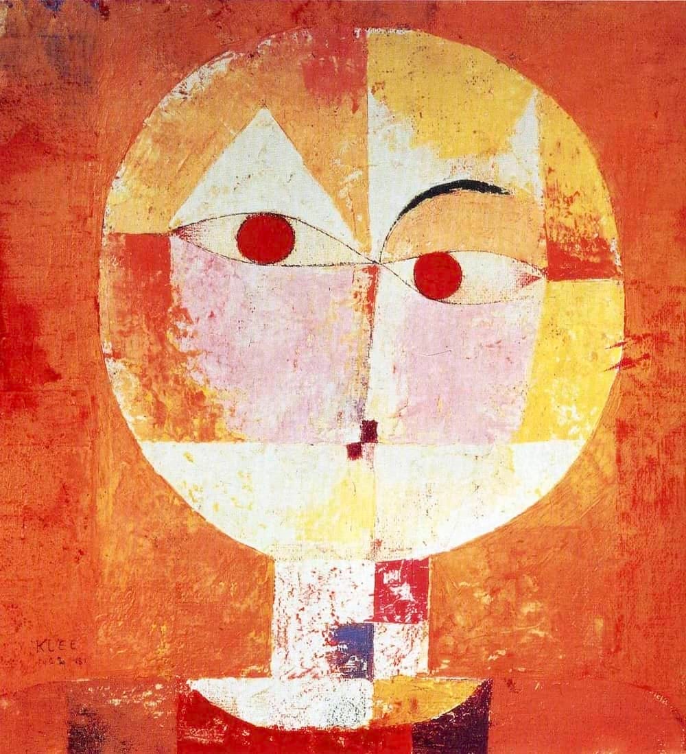 Senecio, 1922 by Paul Klee Senecio, 1922 by Paul Klee