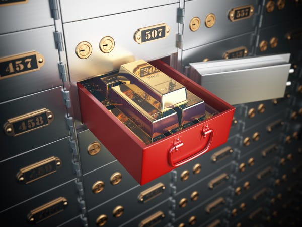 Gold Storage in banks Gold Storage in banks