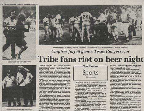 10 Cent Beer Night: An Oral History of Cleveland Baseball's Most ...