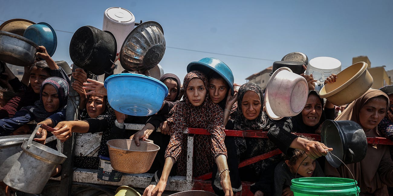 Why Was There More Outrage for Colbert's Cancellation Than for 2 Million Palestinians Starving in Gaza?