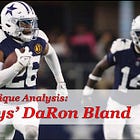MatchQuarters DB 101: Technique Analysis of the Cowboys' CB DaRon Bland