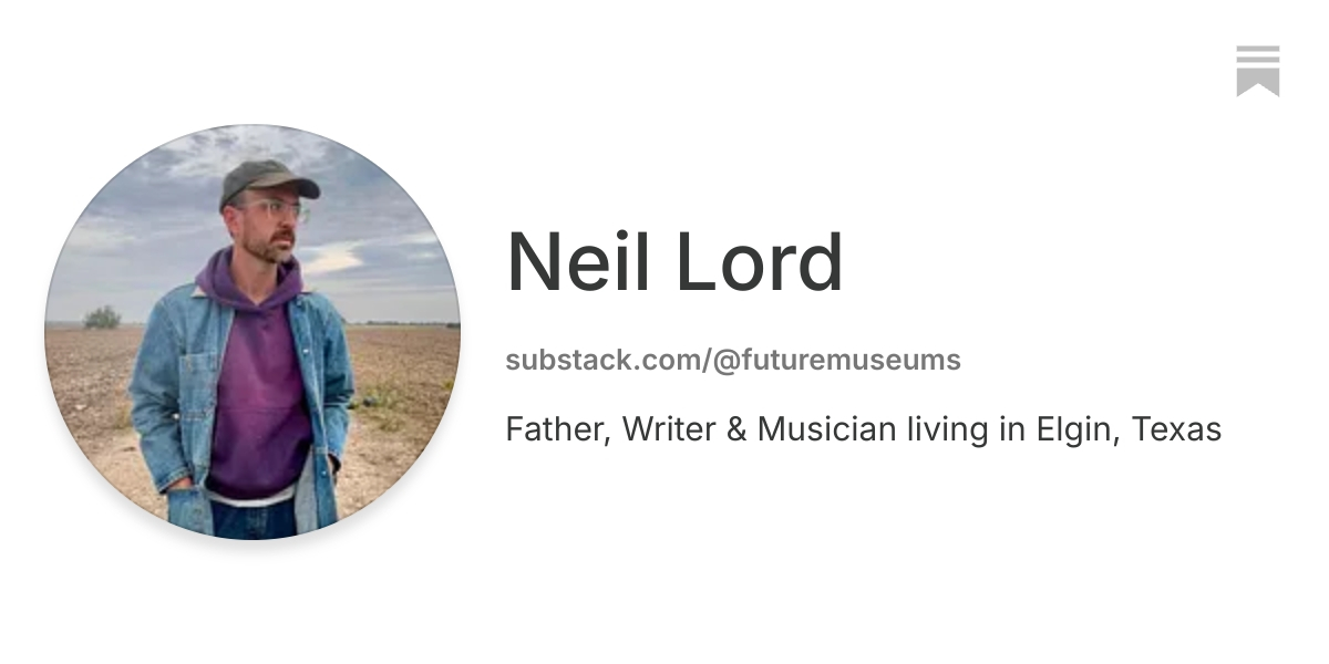 Neil Lord | Substack
