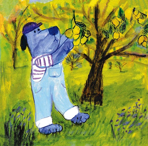 Beth Spencer’s illustrated dog characters