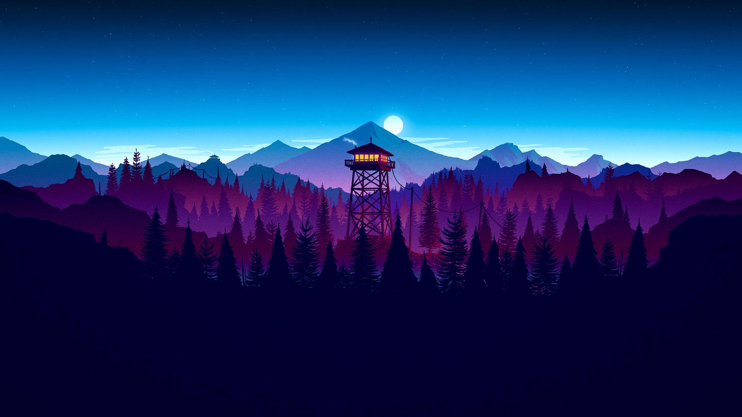 Awesome Firewatch Wallpaper [3840x2160] : r/Firewatch