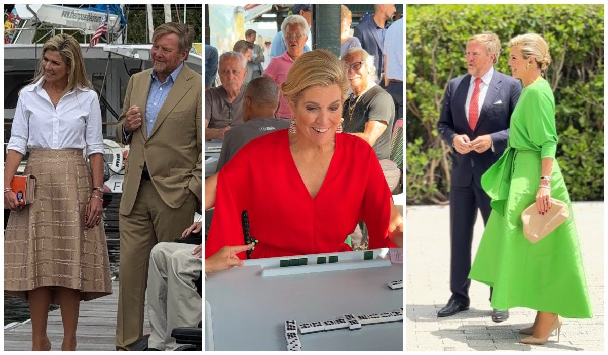 Queen Maxima and King Willem-Alexander in Miami