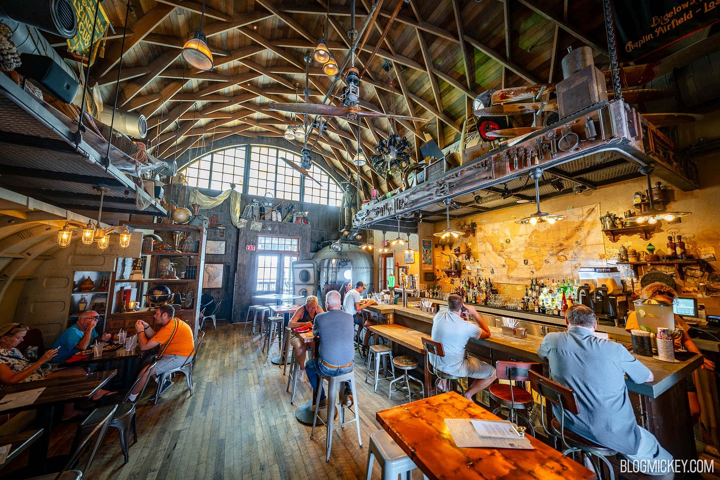 Jock Lindsey's Hangar Bar Review: NEW Menu Lands at Indiana Jones Bar in Disney  Springs