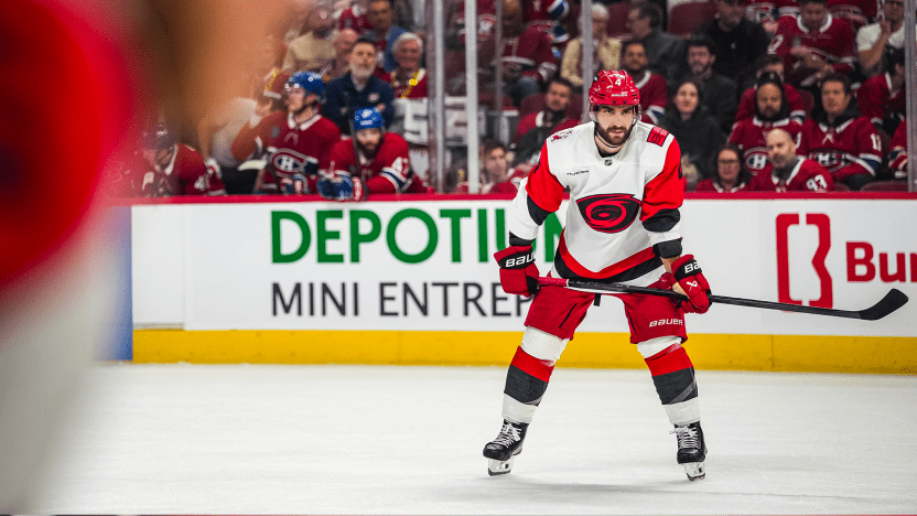 Hurricanes defenseman Shayne Gostisbehere