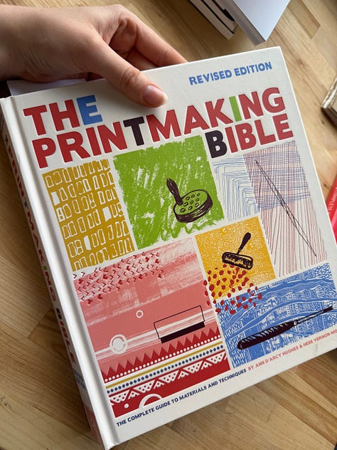 Three Books: The Artist's Complete Health & Safety Guide, Ink for Printmaking, & The Printmaking Bible