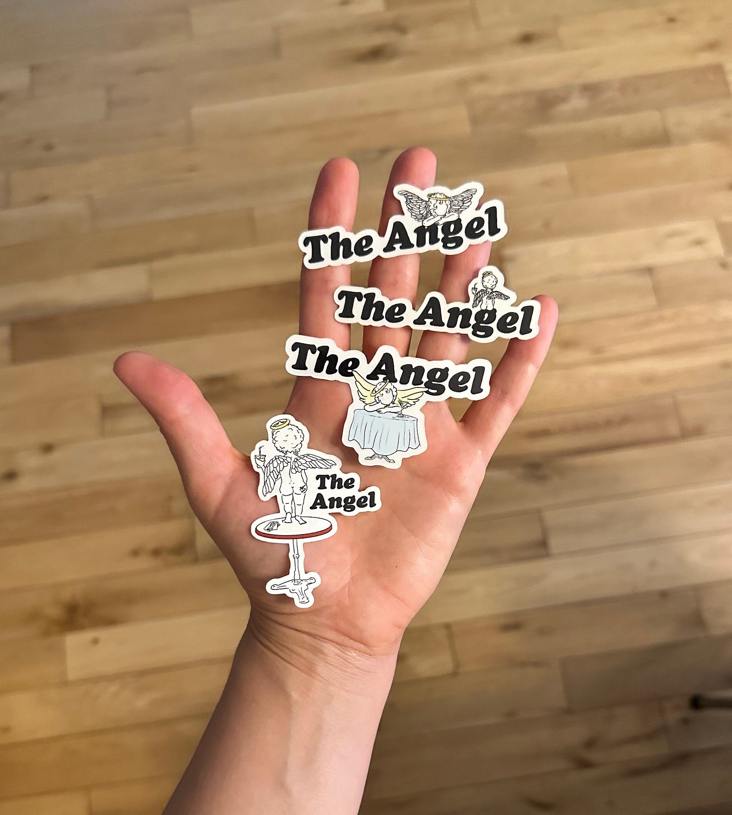 The Angel stickers The Angel stickers