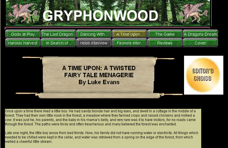 A Time Upon: A Twisted Fairy Tale Menagerie 