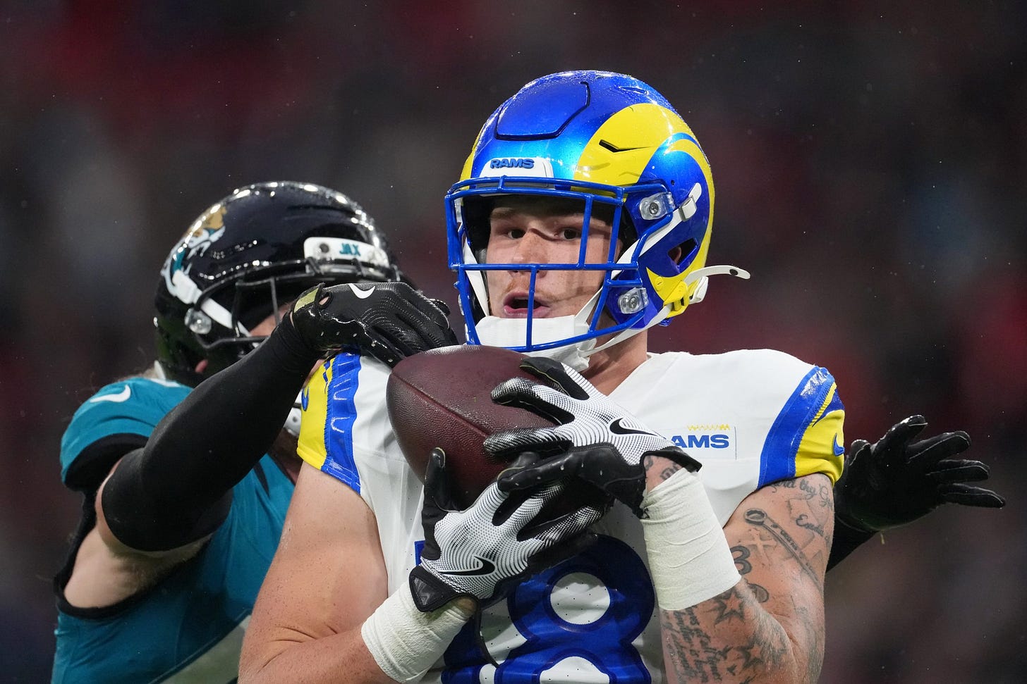 Rams Rookie Terrance Ferguson and Wife Sophia Enjoy Cozy Hot-Air Balloon Ride During Special Date | College Sports Network Rams Rookie Terrance Ferguson and Wife Sophia Enjoy Cozy Hot-Air Balloon Ride During Special Date | College Sports Network