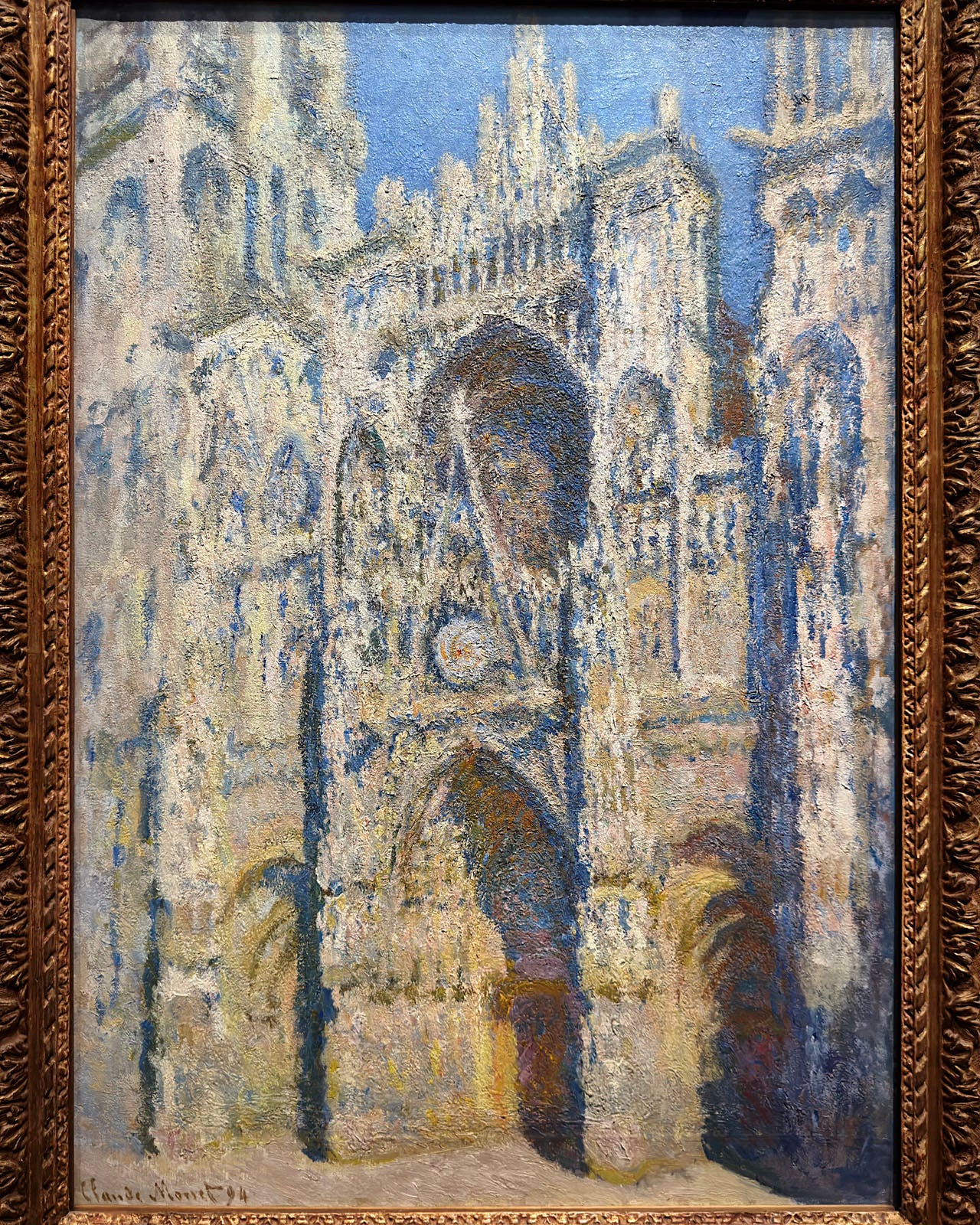 クロード・モネWestern Portal of Rouen Cathedral クロード・モネWestern Portal of Rouen Cathedral Rouen