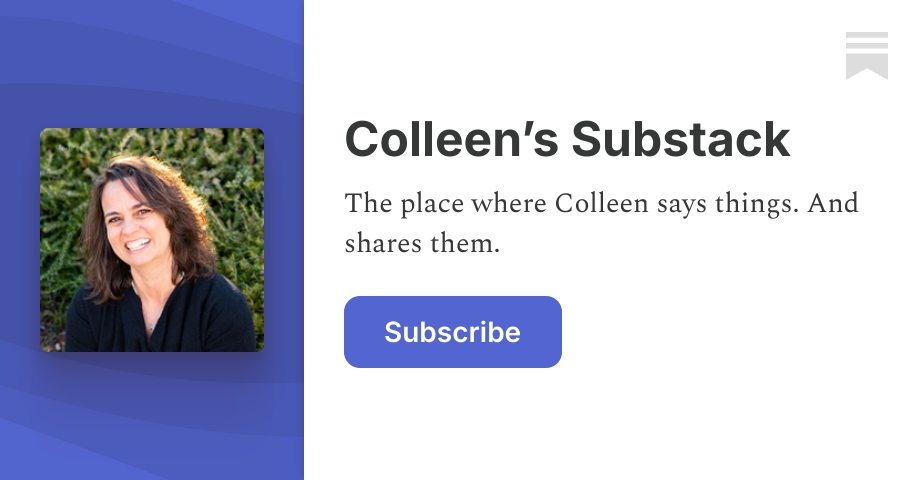 Colleen’s Substack | Substack