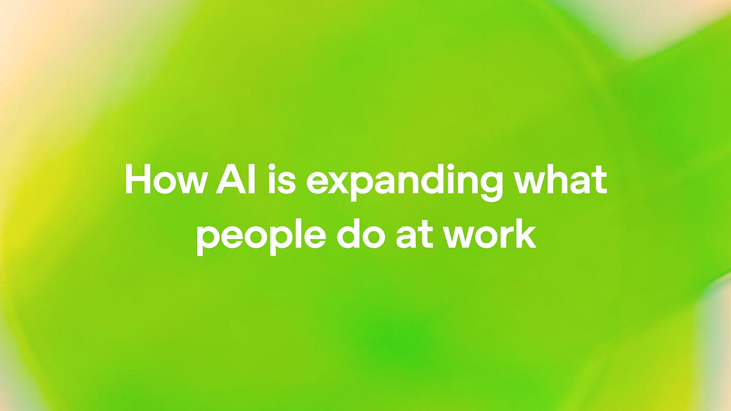 OpenAI-Studie: KI sprengt die Grenzen der Jobbeschreibung OpenAI-Studie: KI sprengt die Grenzen der Jobbeschreibung
