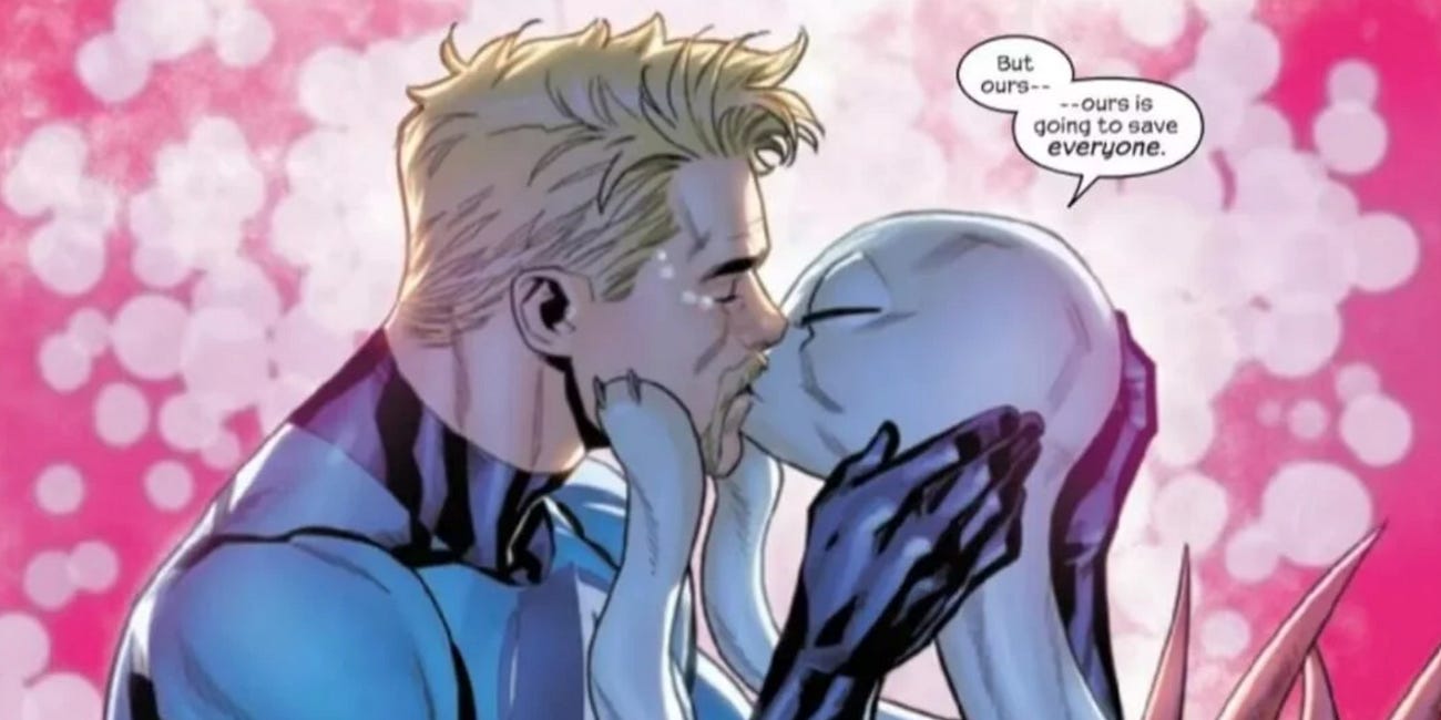 Marvel Has Johnny Storm Flirting With Nova in Queen in Black #4 as Another Classic Ladies’ Man Is Rewritten As Bi After Iceman