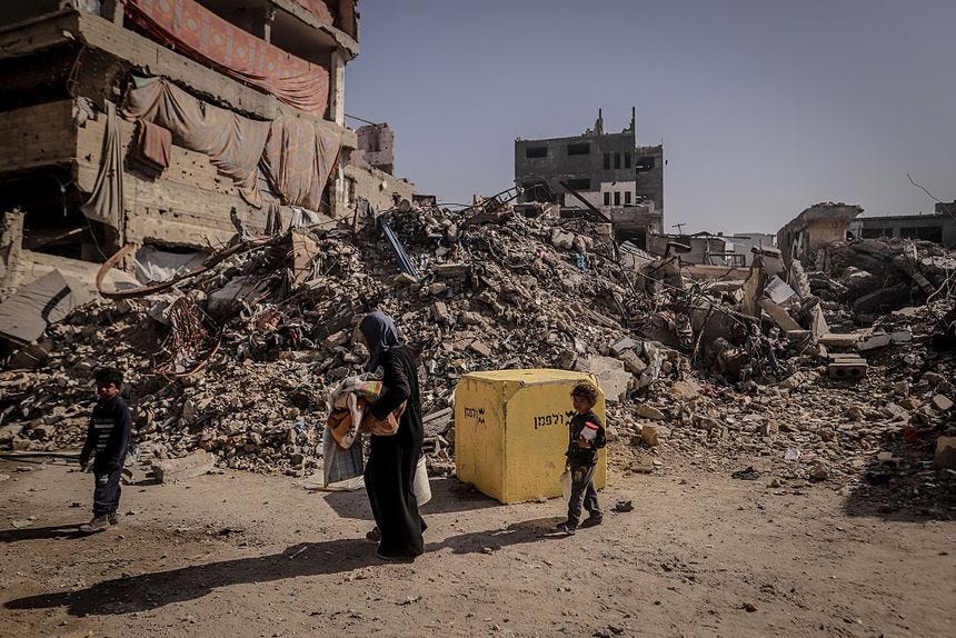 From yellow to orange: How Israel is expanding its occupation of Gaza despite ‘ceasefire’ - Palestine Will Be Free