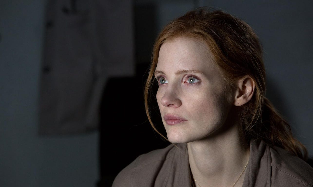 Jessica Chastain in Interstellar