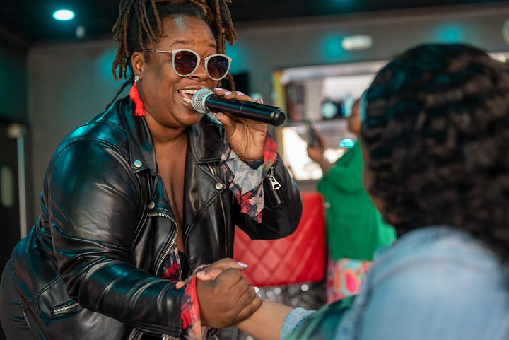 Select live performance photographs from Sunday Soul Brunch