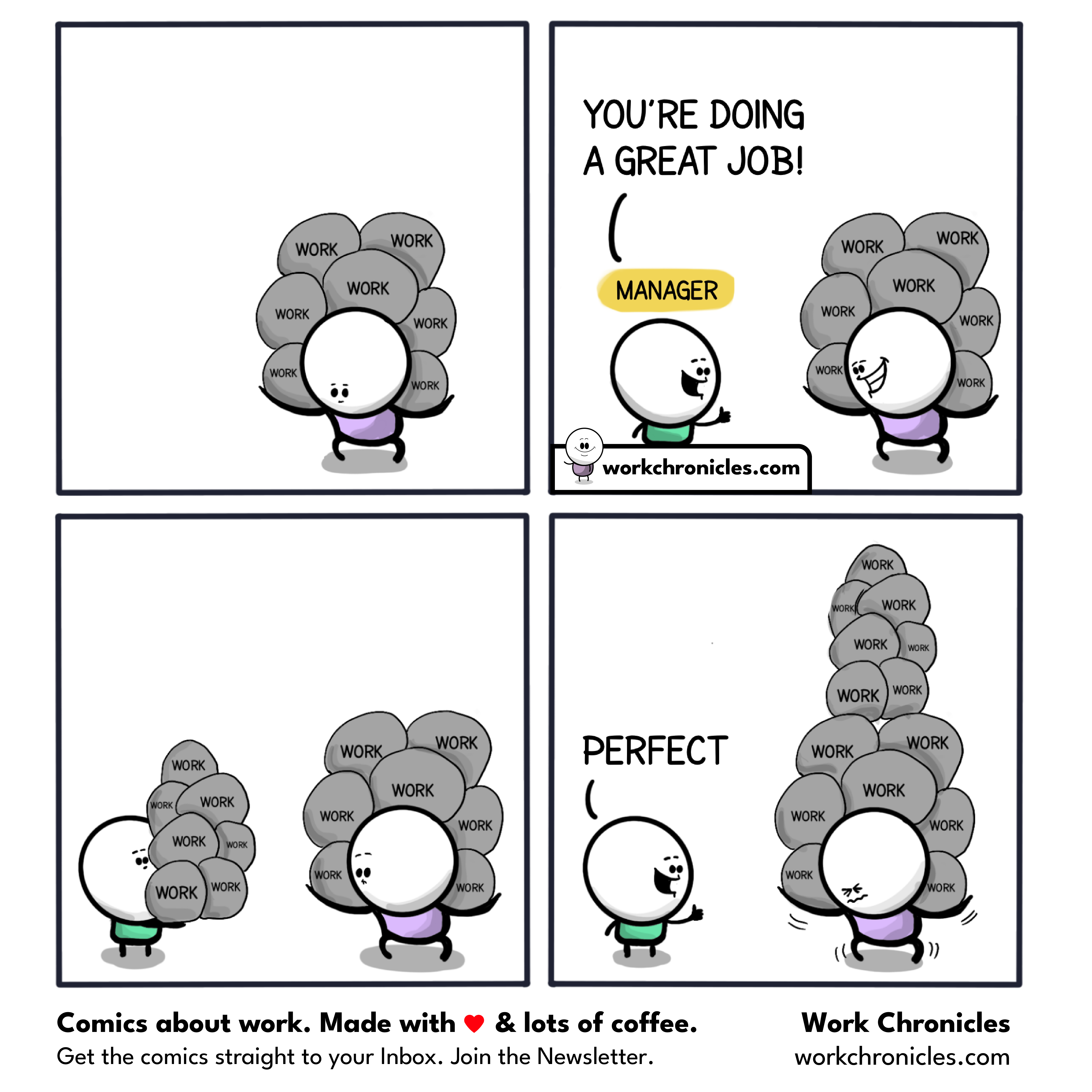 Work Chronicles (comic) Reward for Good Work - Work Chronicles