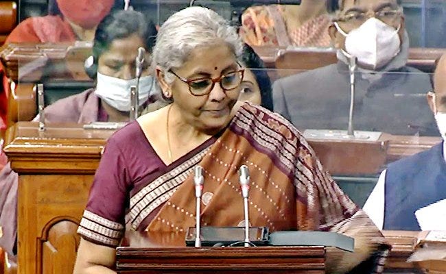 Nirmala Sitharaman Tables White Paper On 'UPA Mess' In Parliament | A2Z  Taxcorp LLP