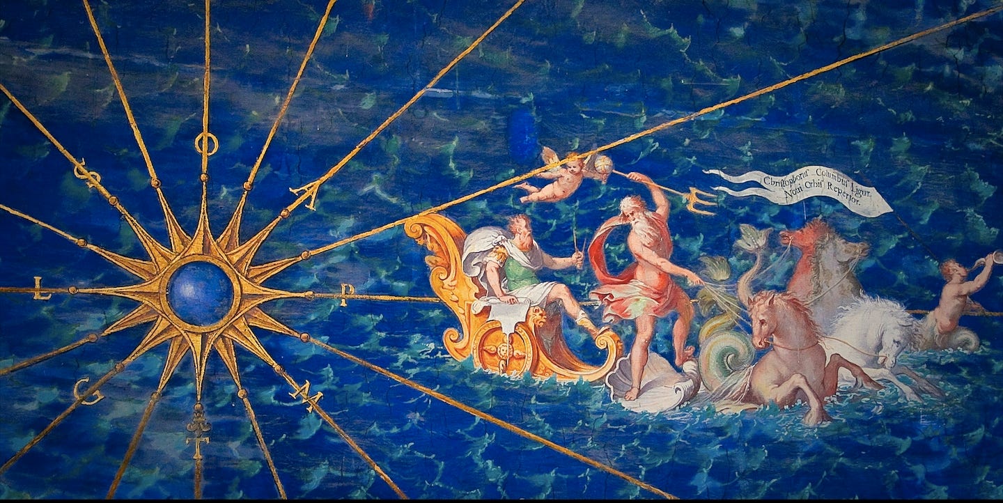 Christopher Columbus in the Vatican Museum's Hall of Maps - Through  Eternity Tours