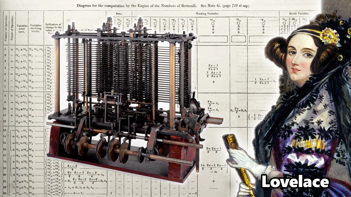 Women pioneers in computing S01 E03: Ada Lovelace – The Visionary Behind  the First Algorithm