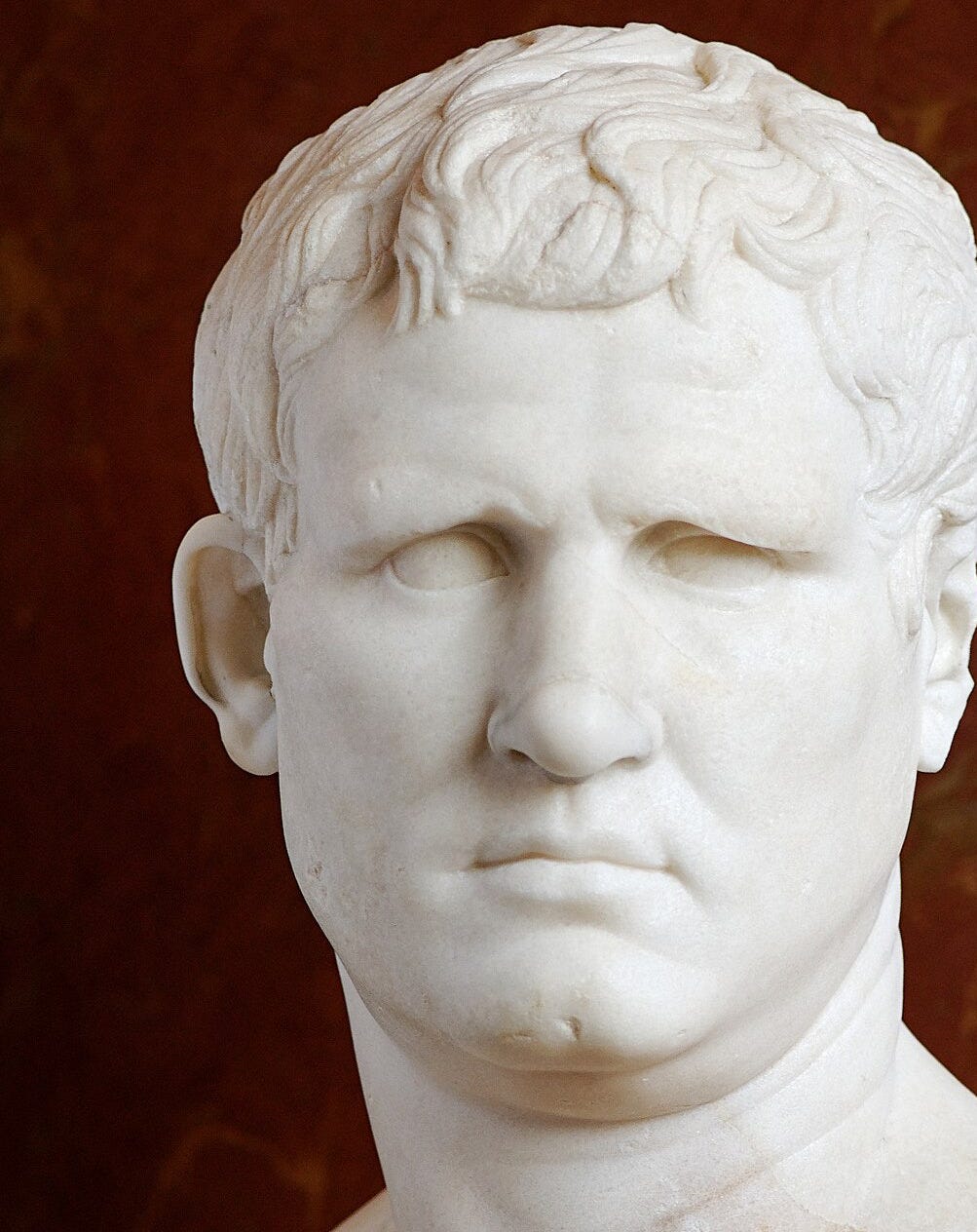 White bust