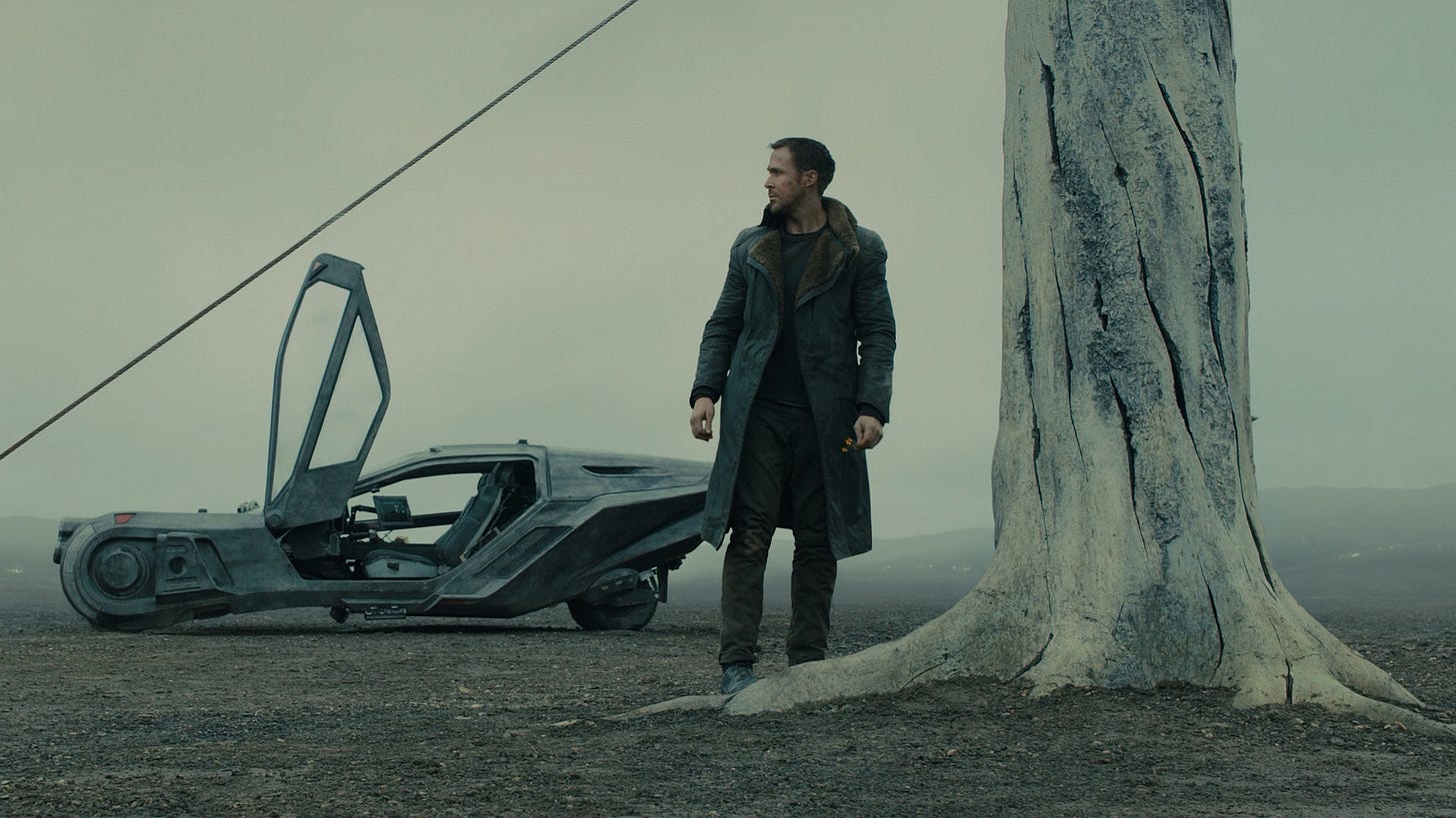 K From Blade Runner 2049 With His Spinner Car Hd Wallpaper | Rare Gallery